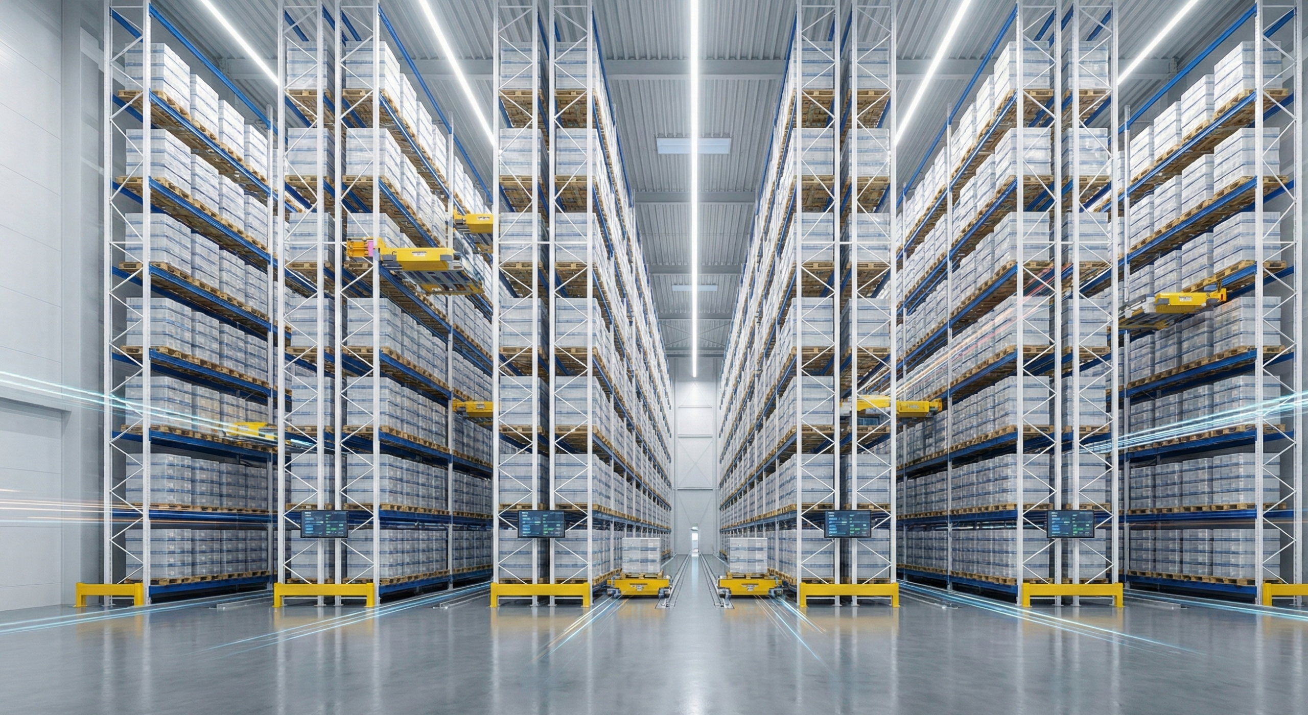 Hệ thống kho tự động AS/RS với Robot Shuttle