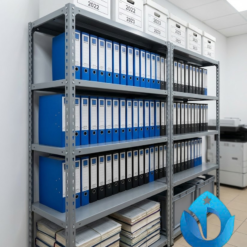 kệ sắt V lỗ 5 tầng 2