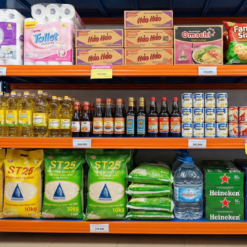 kệ trung tải 4 tầng siêu thị tạp hóa