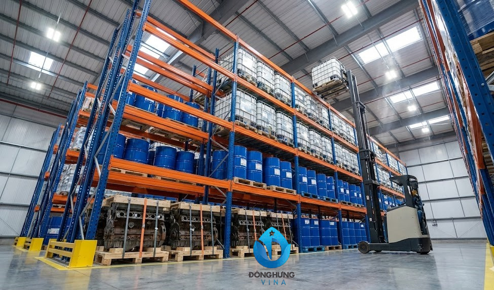 Hình ảnh thực tế kệ selective cao 5m tải trọng 3000kg